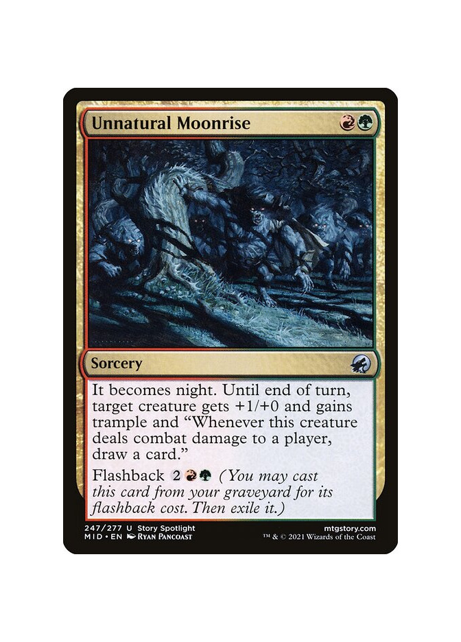 Unnatural Moonrise - Foil