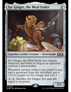 Syr Ginger, the Meal Ender - Foil