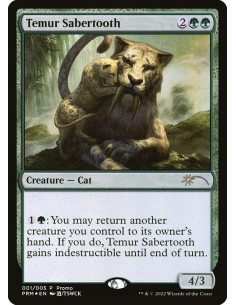 Temur Sabertooth - Foil