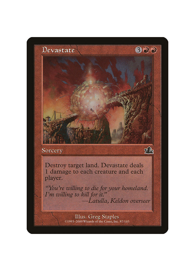 Devastate - Foil