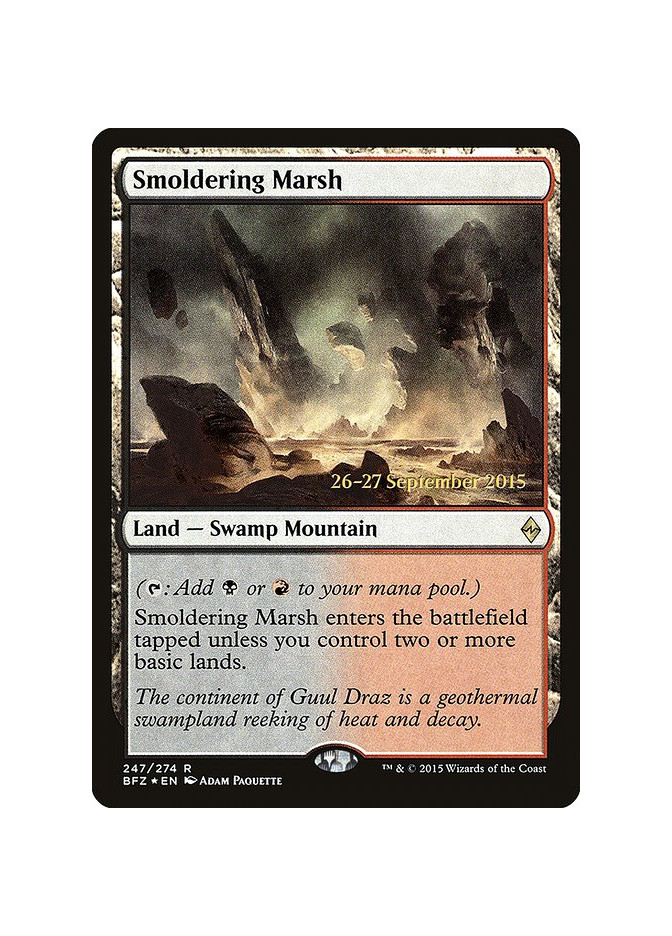 Smoldering Marsh - Foil