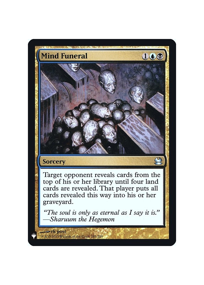 Mind Funeral - Foil