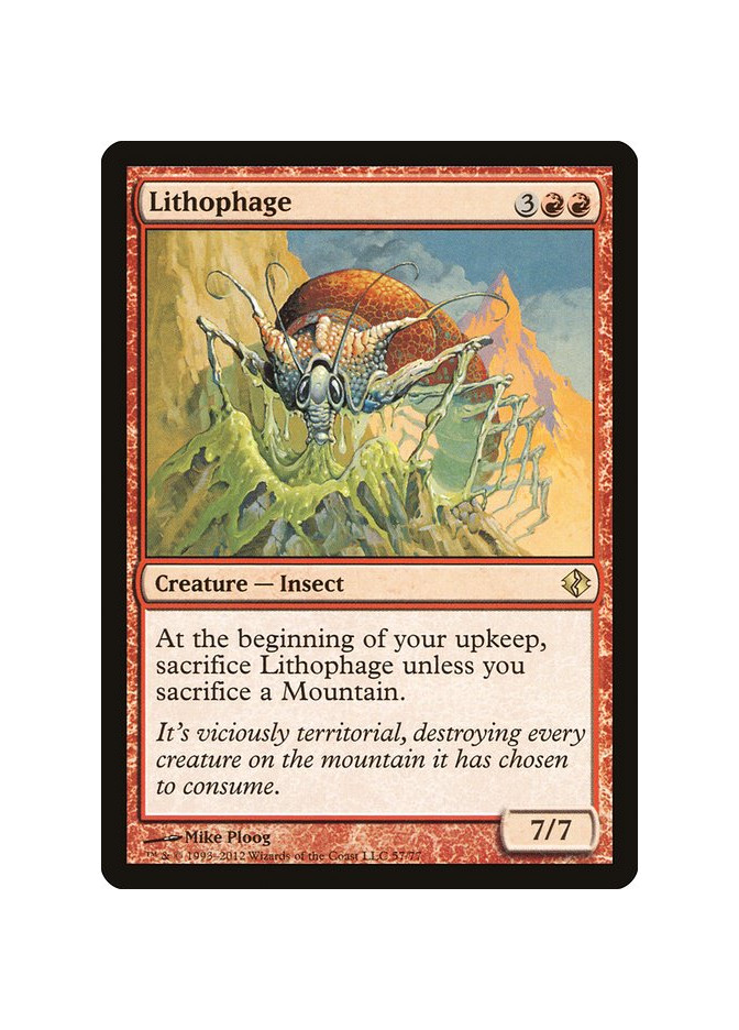 Lithophage