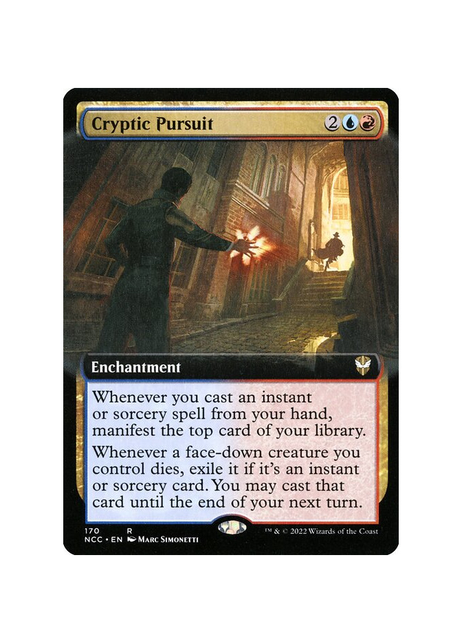 Cryptic Pursuit