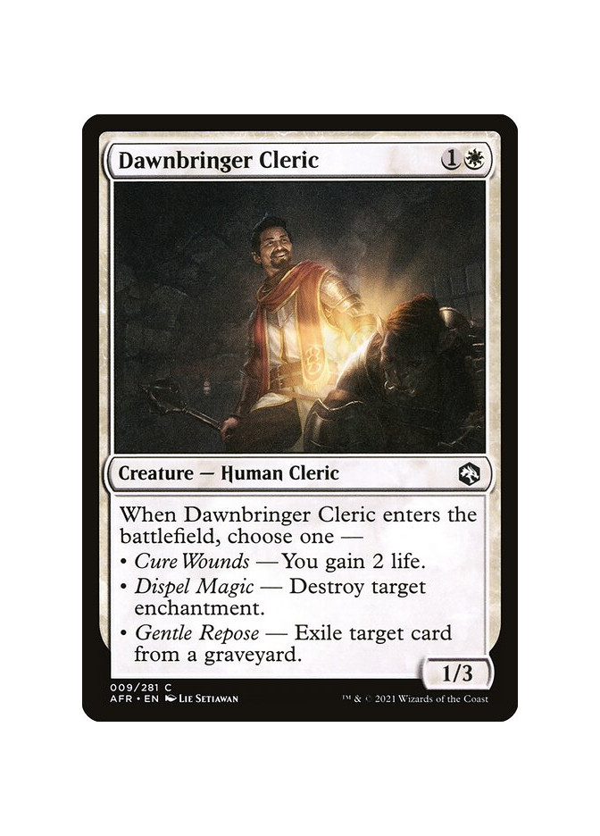 Dawnbringer Cleric - Foil