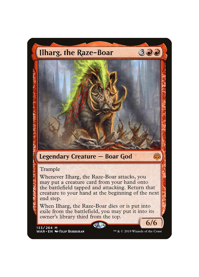 Ilharg, the Raze-Boar - Foil