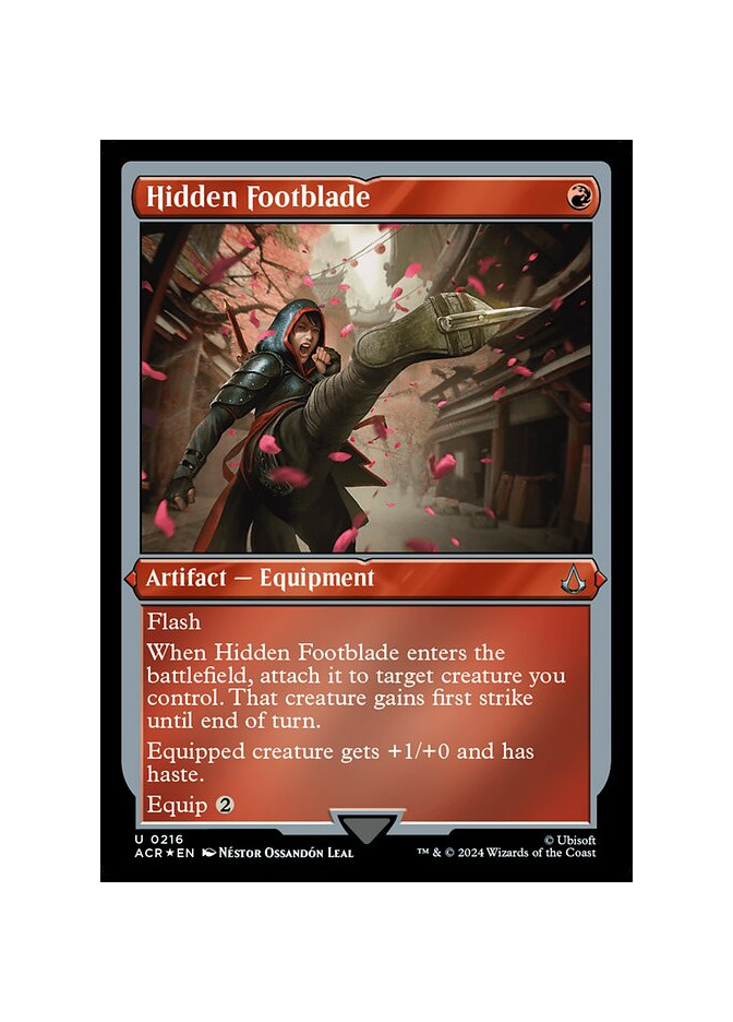 Hidden Footblade - Foil