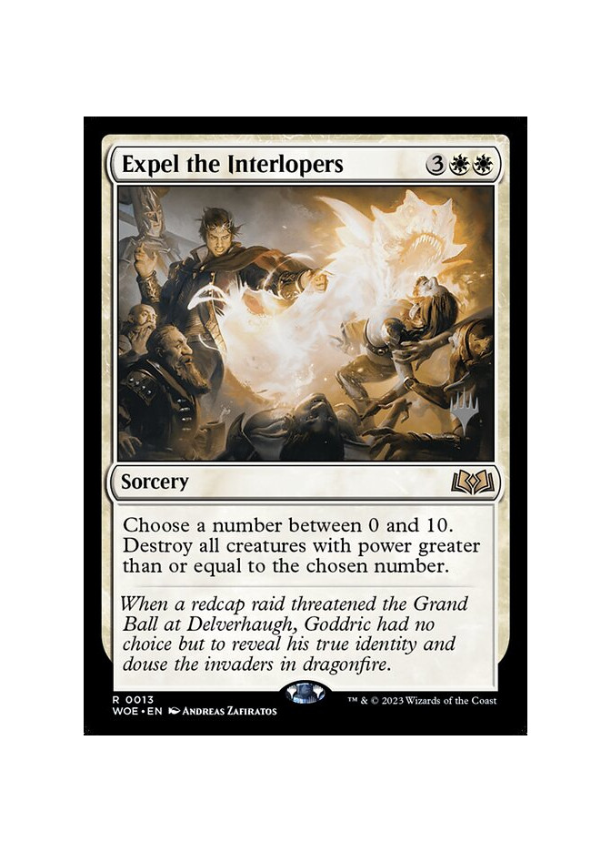 Expel the Interlopers