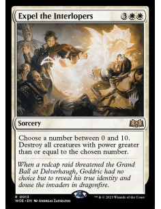 Expel the Interlopers - Foil