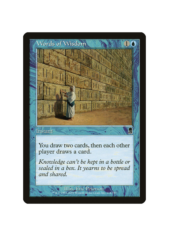 Words of Wisdom - Foil