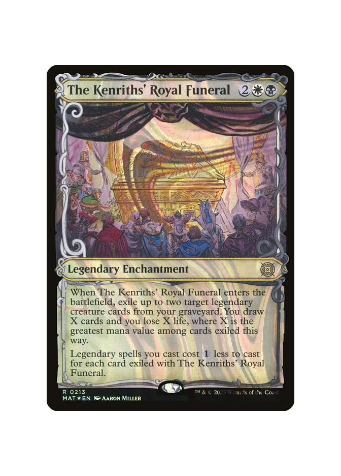 The Kenriths' Royal Funeral - Foil