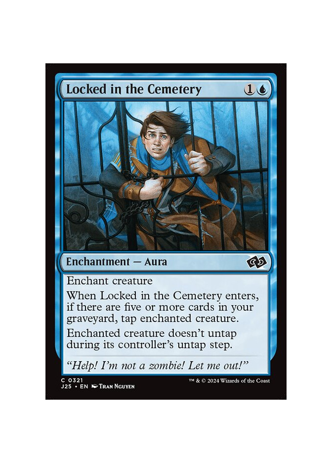 Locked in the Cemetery