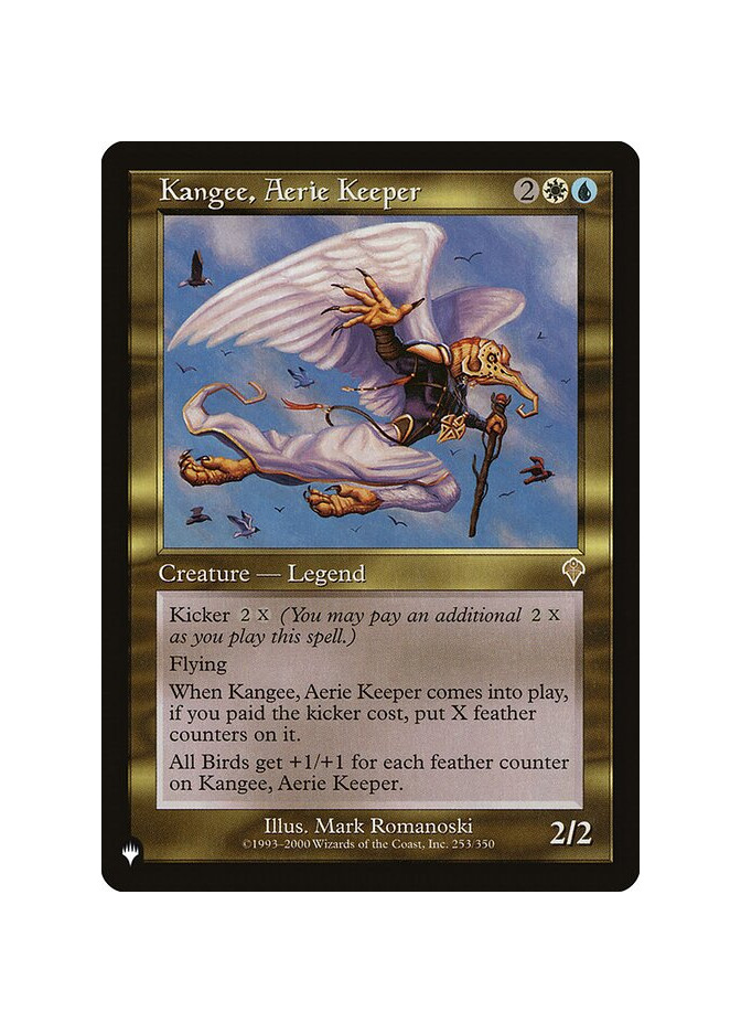 Kangee, Aerie Keeper