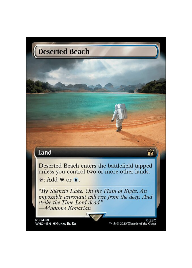 Deserted Beach - Foil