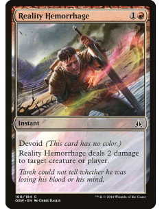Reality Hemorrhage