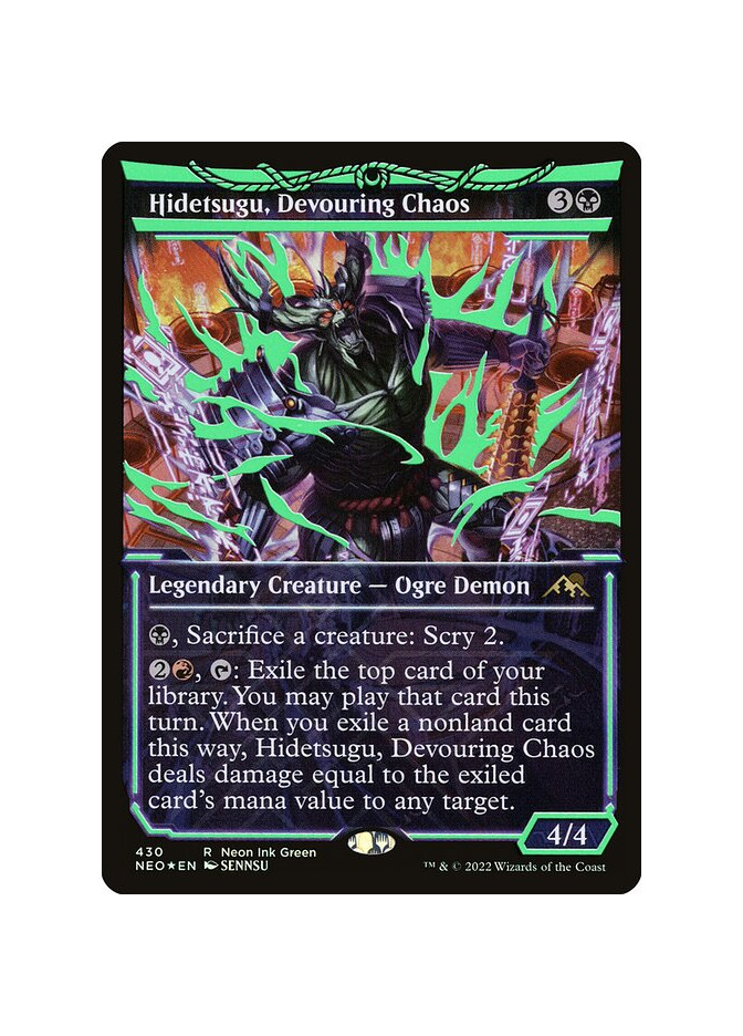Hidetsugu, Devouring Chaos - Foil