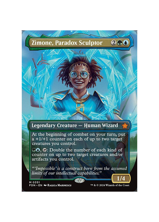 Zimone, Paradox Sculptor