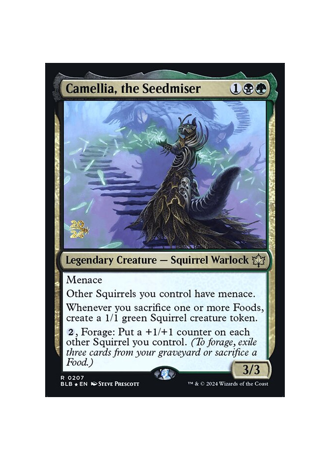 Camellia, the Seedmiser - Foil