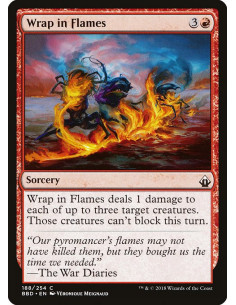 Wrap in Flames - Foil
