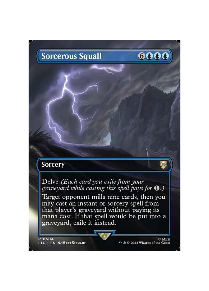 Sorcerous Squall - Foil