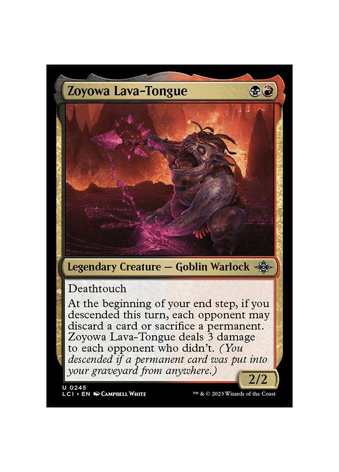 Zoyowa Lava-Tongue