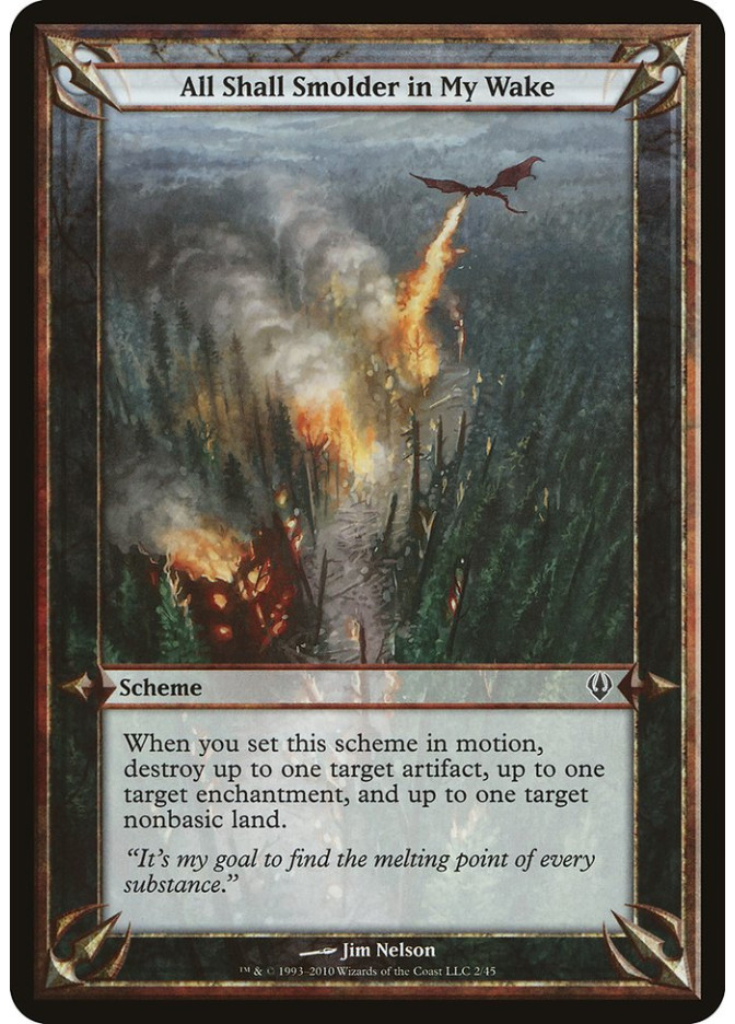 All Shall Smolder in My Wake