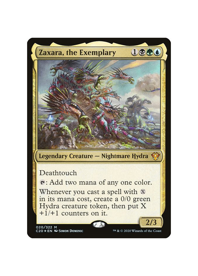 Zaxara, the Exemplary - Foil