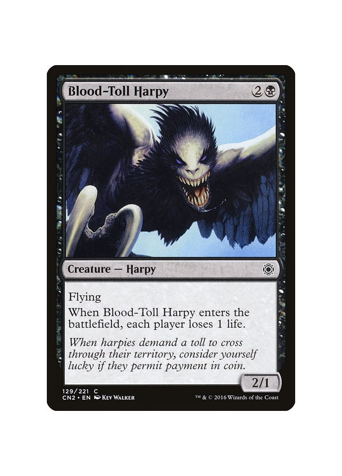 Blood-Toll Harpy - Foil