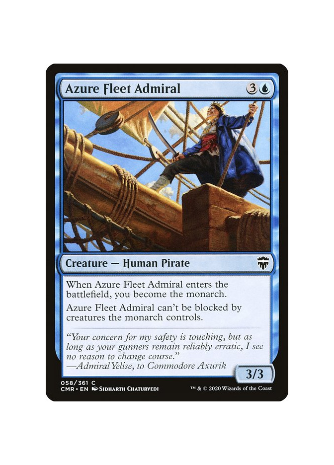 Azure Fleet Admiral - Foil