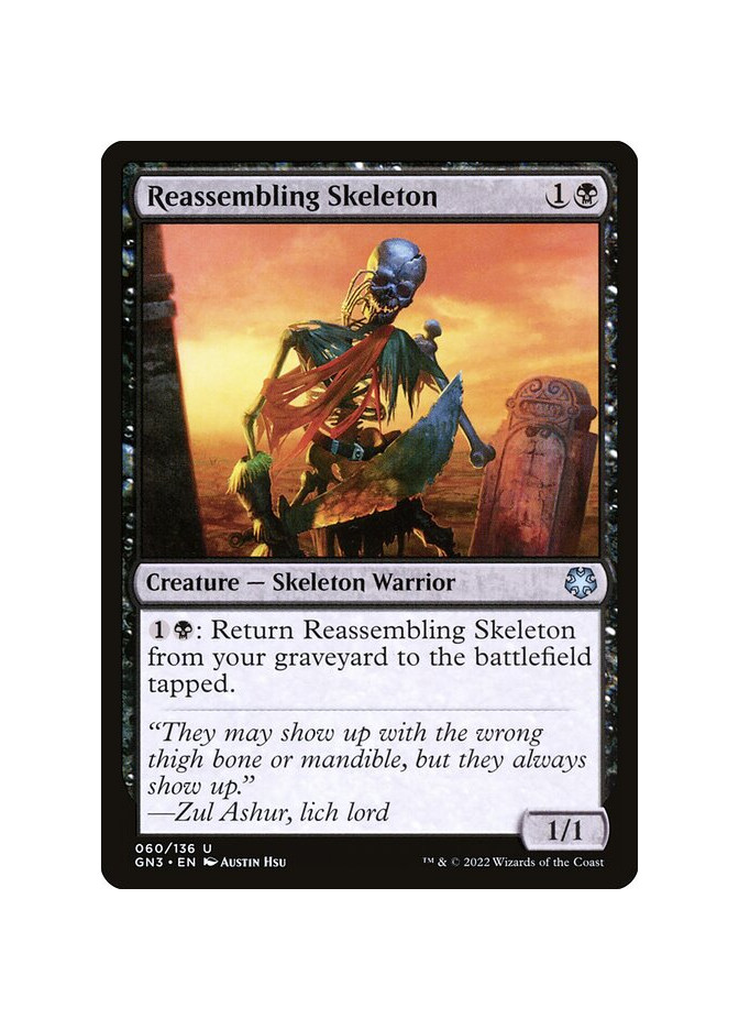 Reassembling Skeleton