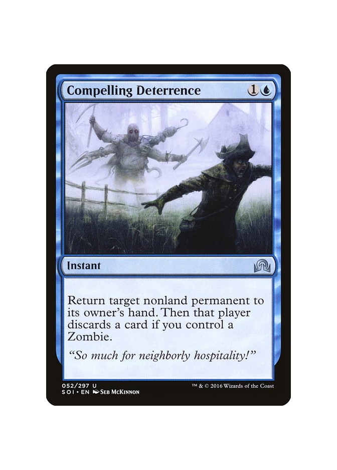 Compelling Deterrence