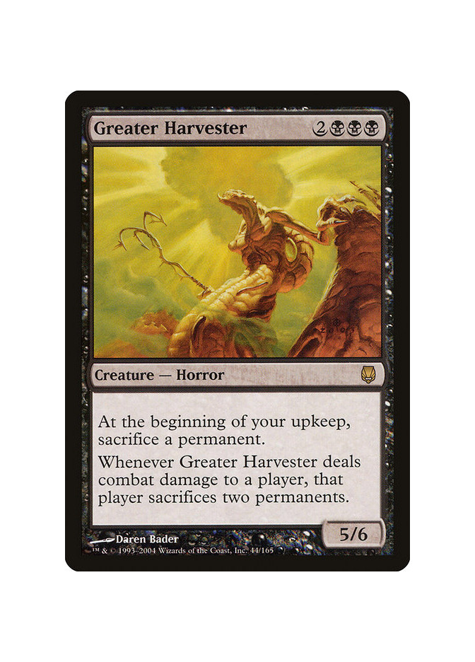 Greater Harvester - Foil