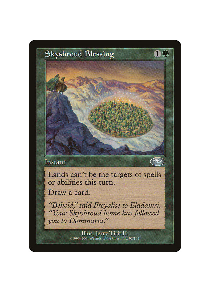 Skyshroud Blessing - Foil