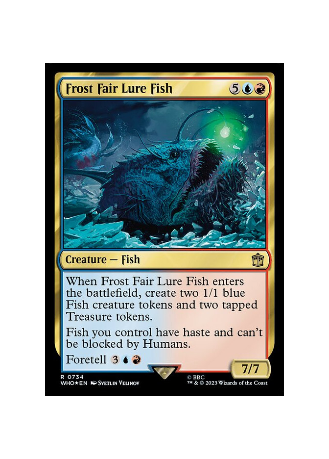 Frost Fair Lure Fish - Foil