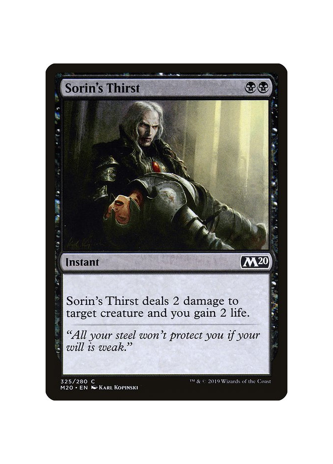 Sorin's Thirst