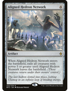 Aligned Hedron Network - Foil