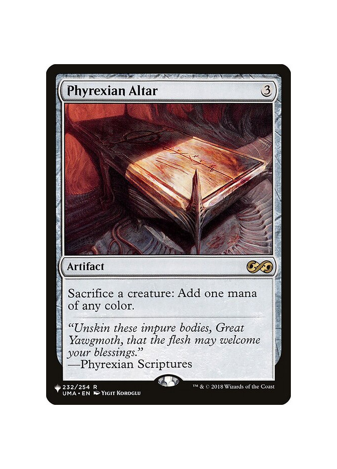 Phyrexian Altar