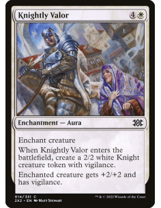 Knightly Valor - Foil