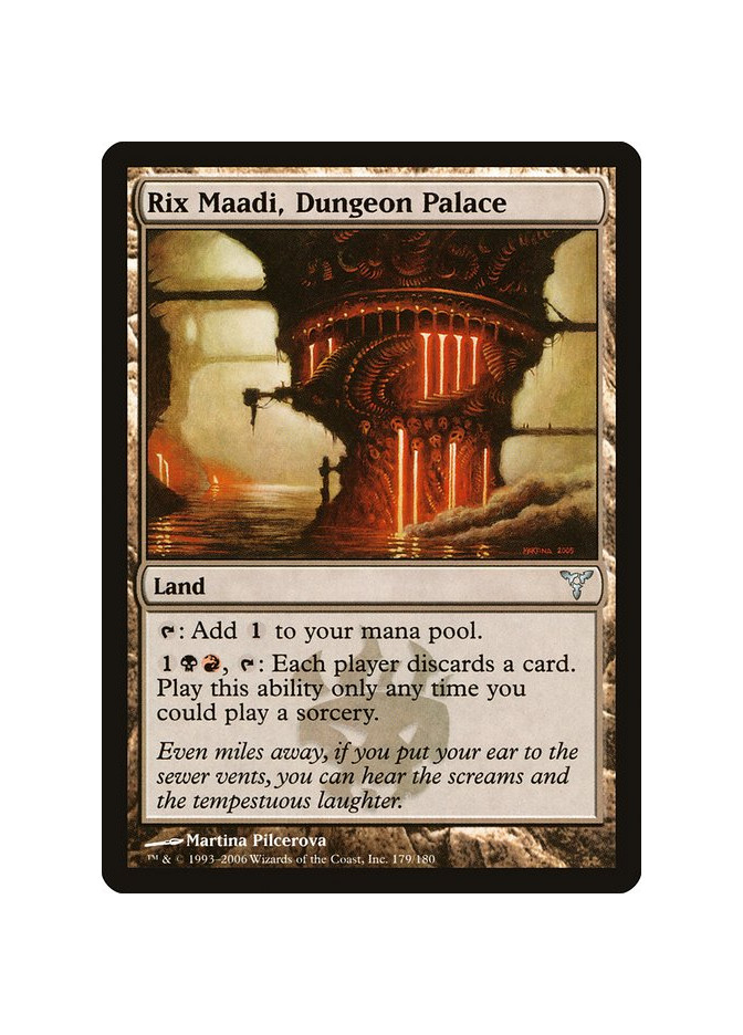 Rix Maadi, Dungeon Palace