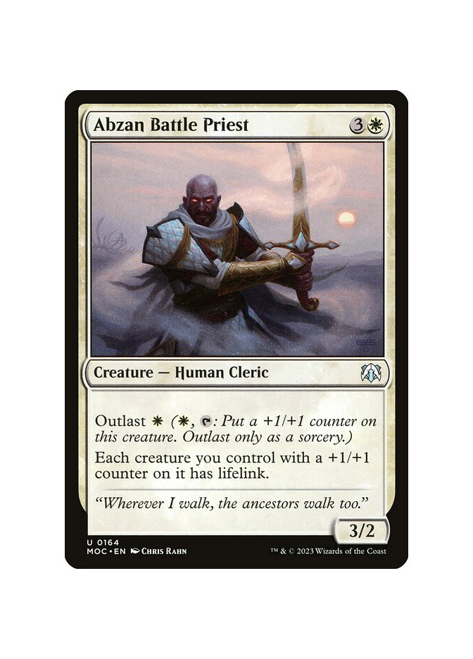 Abzan Battle Priest
