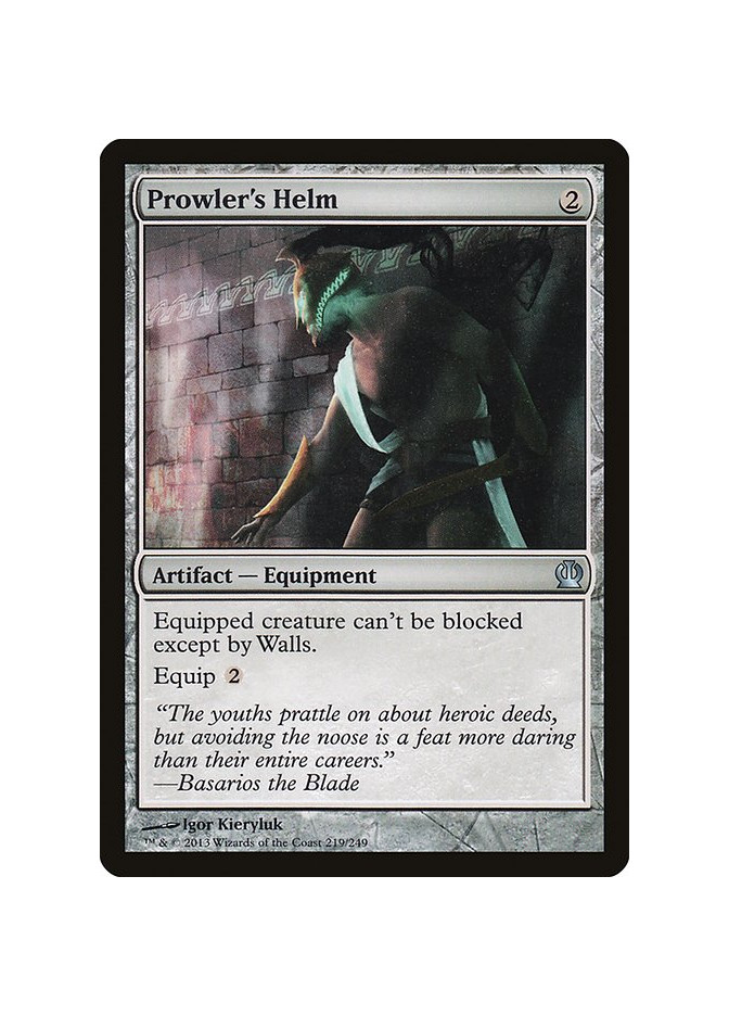 Prowler's Helm - Foil