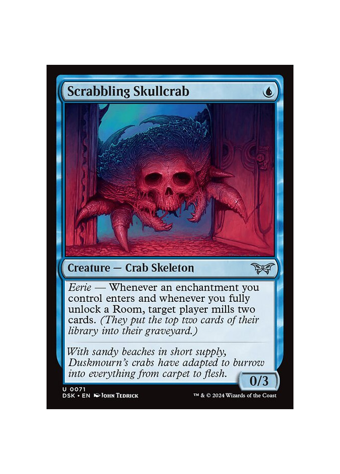 Scrabbling Skullcrab