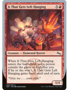 It That Gets Left Hanging - Foil