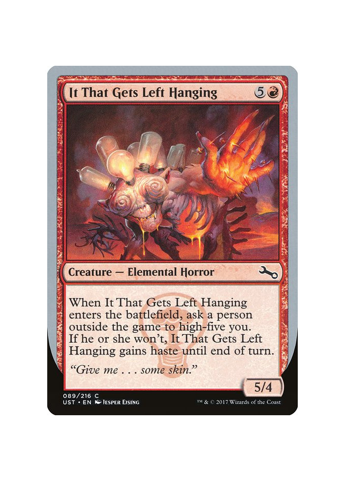 It That Gets Left Hanging - Foil