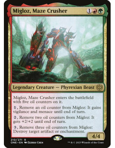 Migloz, Maze Crusher - Foil