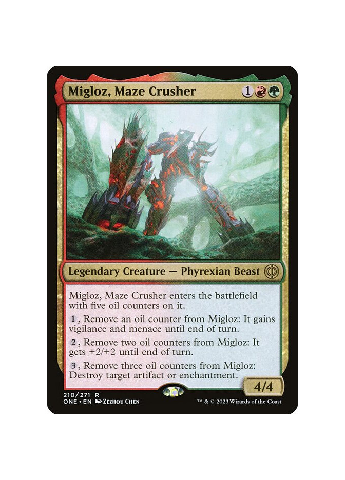Migloz, Maze Crusher - Foil