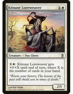 Kitsune Loreweaver - Foil