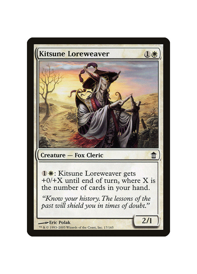 Kitsune Loreweaver - Foil