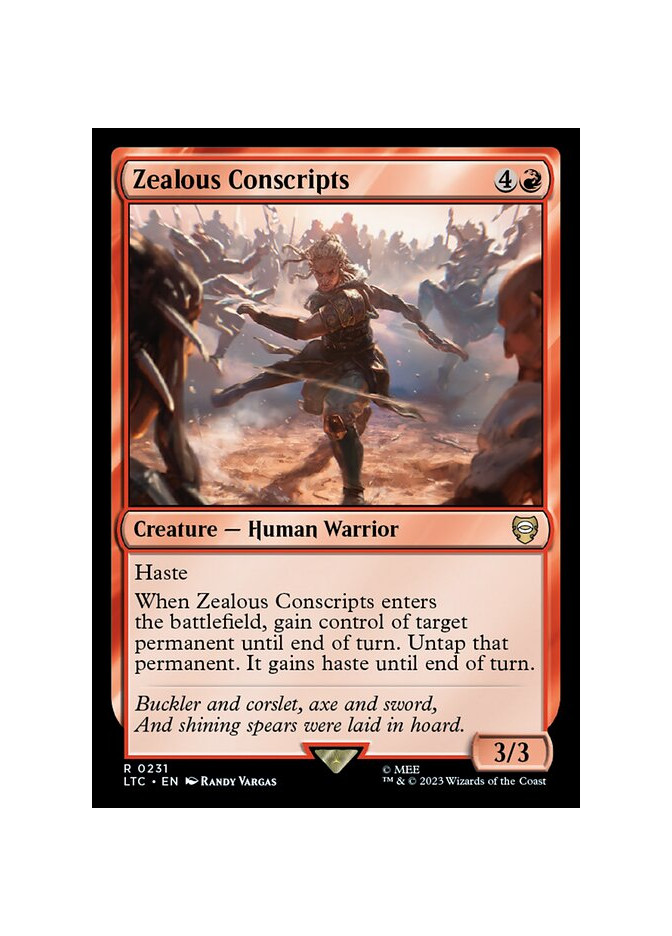 Zealous Conscripts