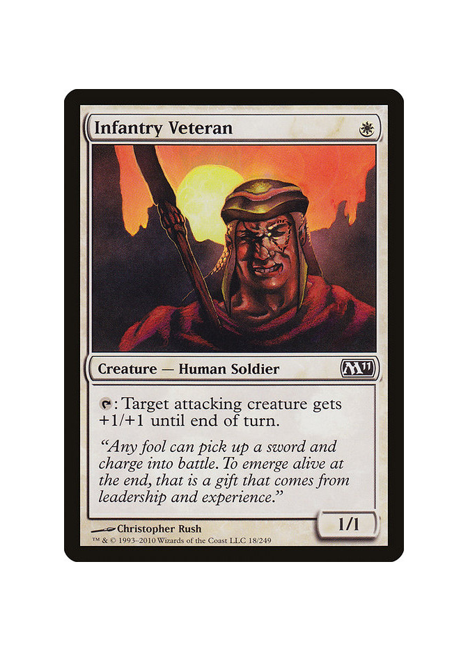 Infantry Veteran - Foil
